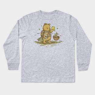 Honey is the Way Kids Long Sleeve T-Shirt